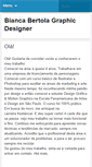 Mobile Screenshot of biancabertola.com